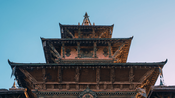 Nyātāpola temple in Bhaktapur