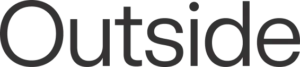 Outside logo black